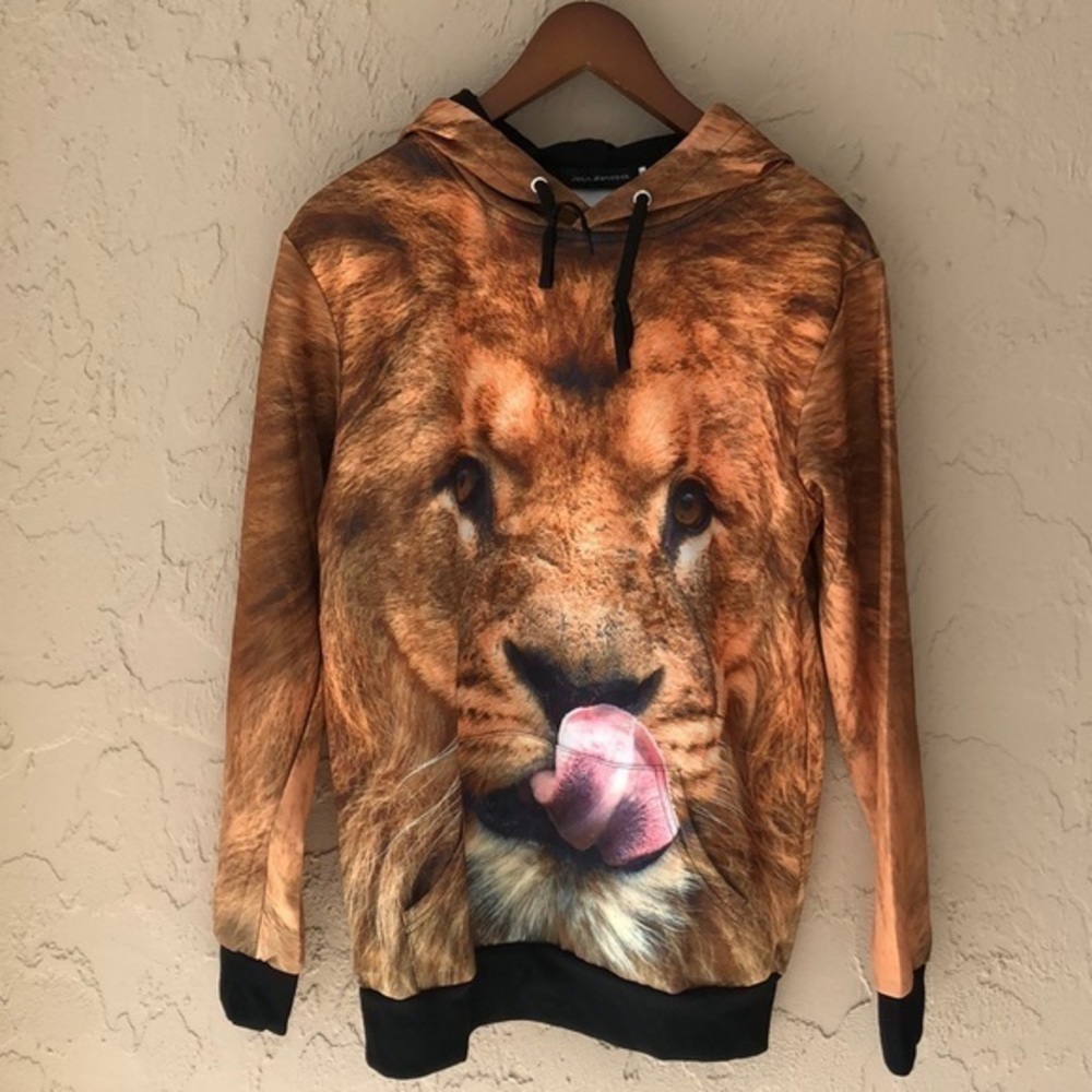 John Hancock Lion full print hoodie jacket…